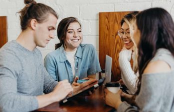 Influencers talking